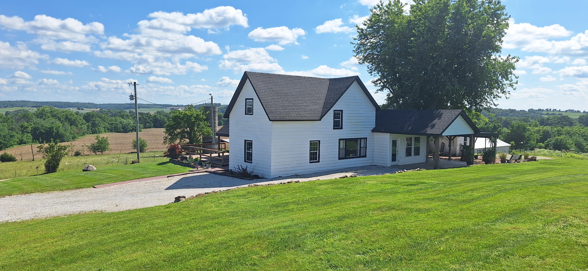 Farmhouse exterior